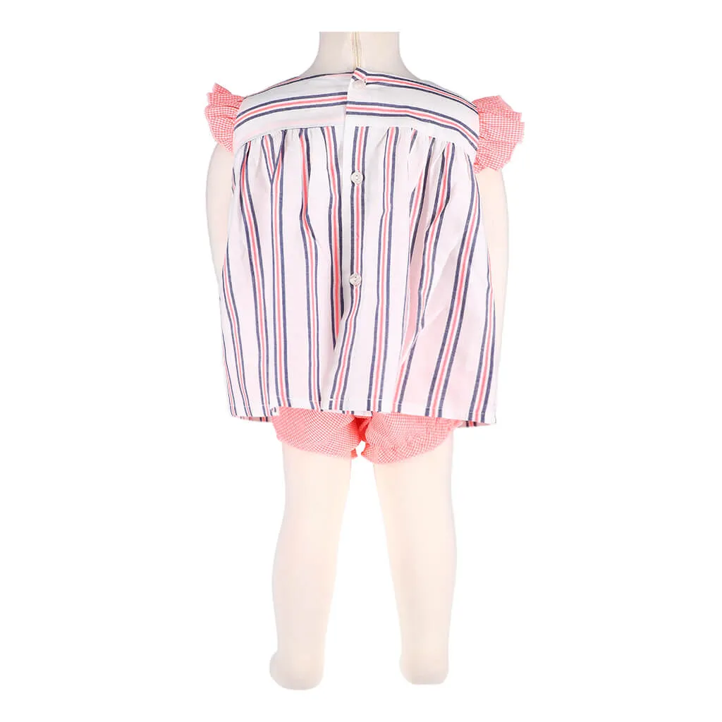 2 Piece Striped Short Set Formentera 12M