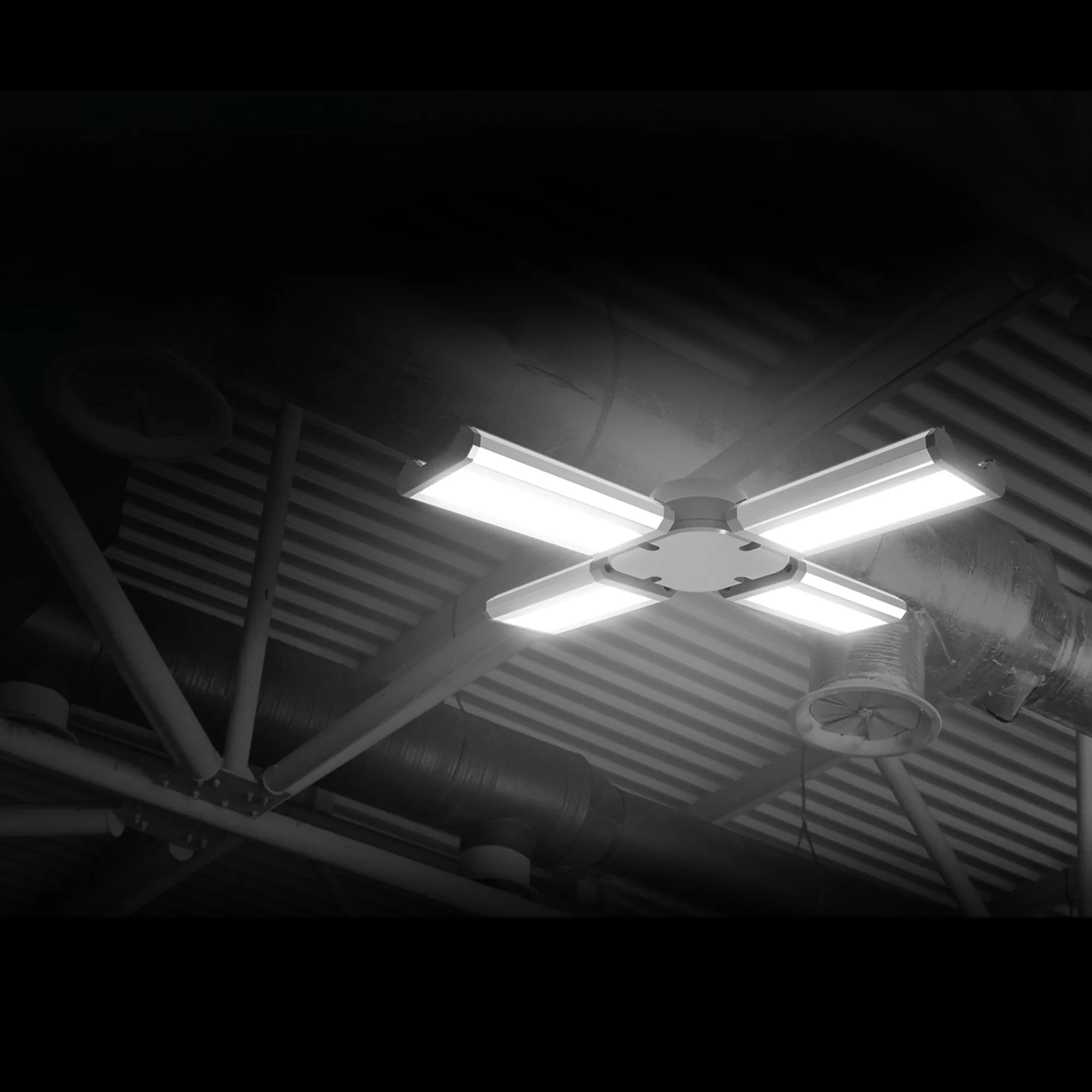 20000 Lumen Foldable Panel Garage Light