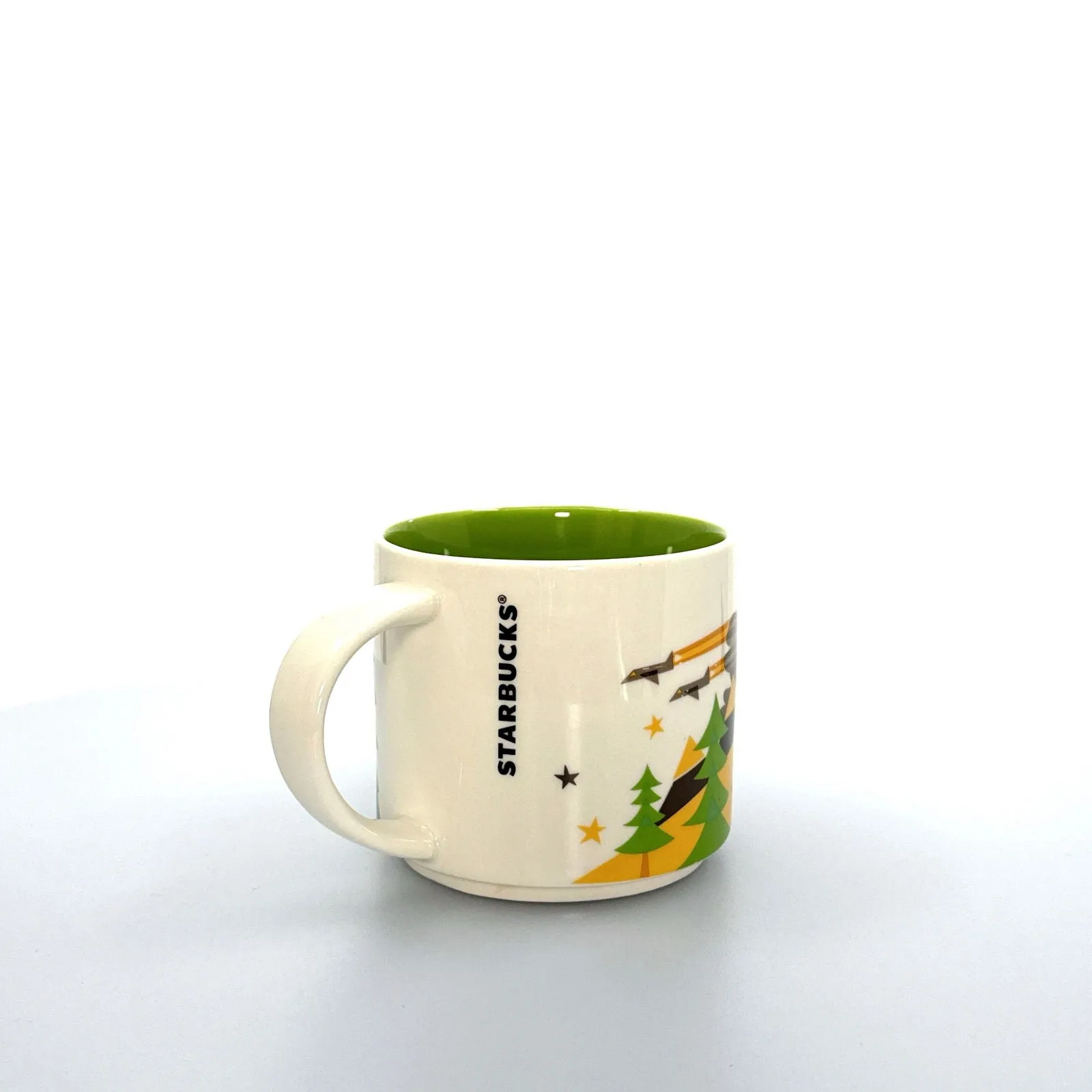 2013 Starbucks Colorado YOU ARE HERE Coffee Mug 14oz Collectors Cup Pre-Owned