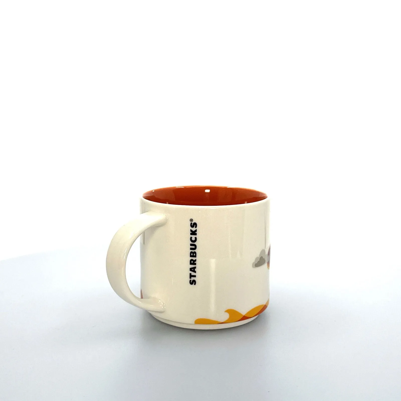 2017 Starbucks Los Angeles YOU ARE HERE Coffee Mug 14oz Collectors Cup Pre-Owned