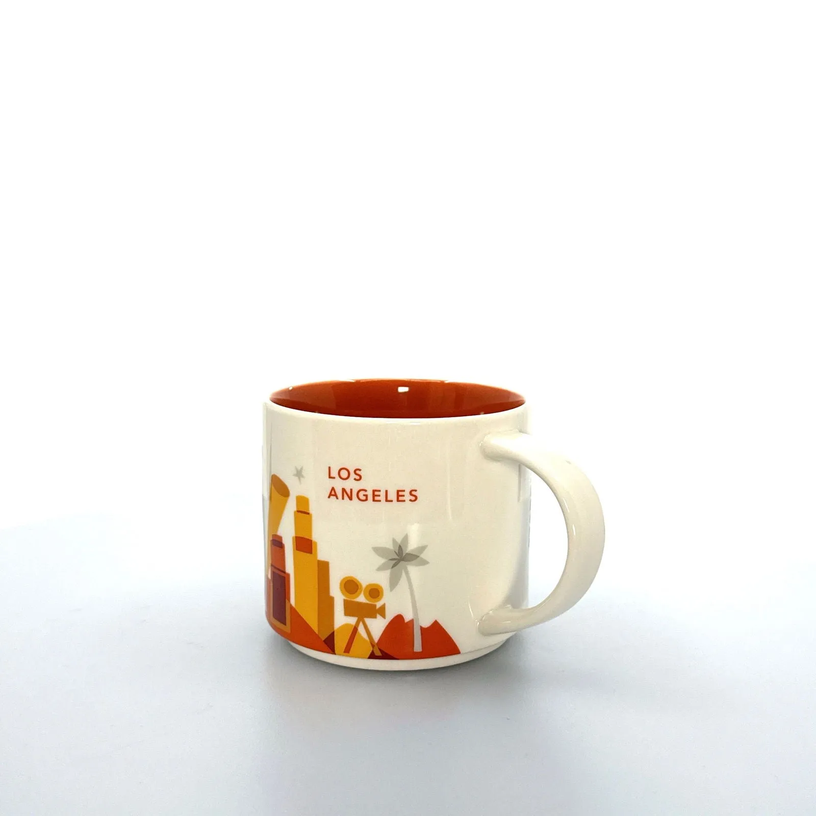 2017 Starbucks Los Angeles YOU ARE HERE Coffee Mug 14oz Collectors Cup Pre-Owned