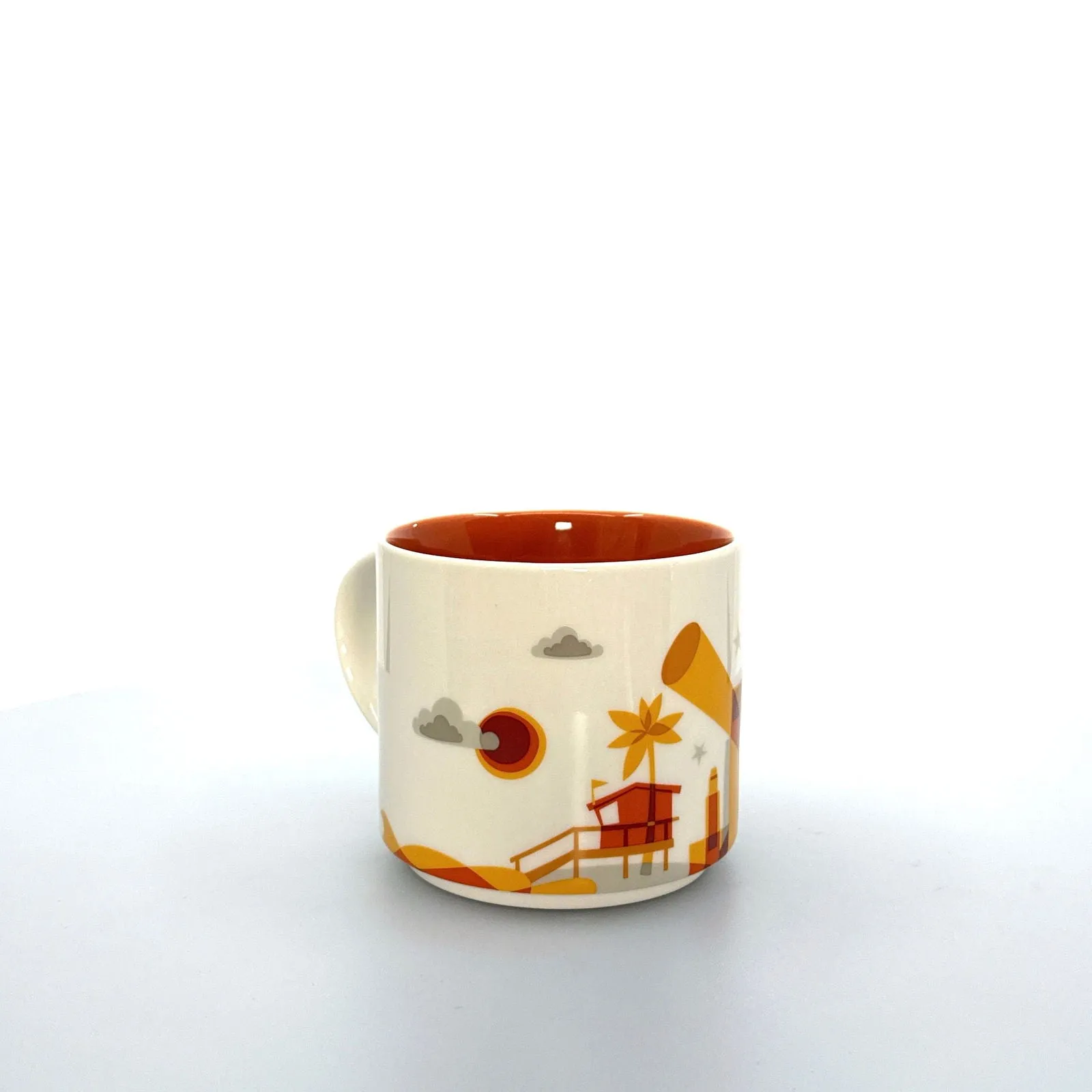 2017 Starbucks Los Angeles YOU ARE HERE Coffee Mug 14oz Collectors Cup Pre-Owned