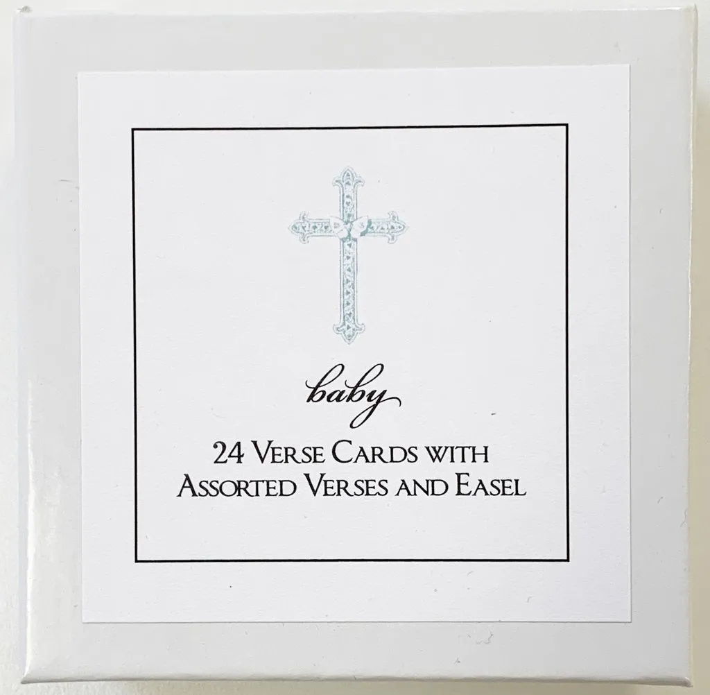 24 Verse Cards w/ Easel