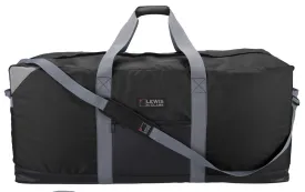 40" Black Heavy Duty Polyester Waterproof Jumbo Duffel Bag Luggage Suitcase Safe