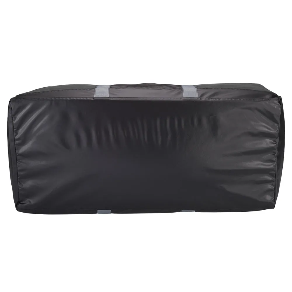 40" Black Heavy Duty Polyester Waterproof Jumbo Duffel Bag Luggage Suitcase Safe