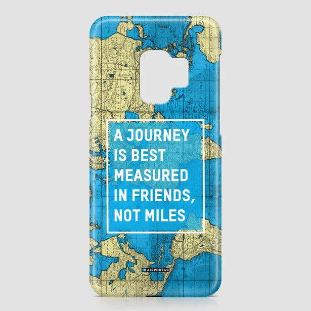 A Journey is - World Map - Phone Case