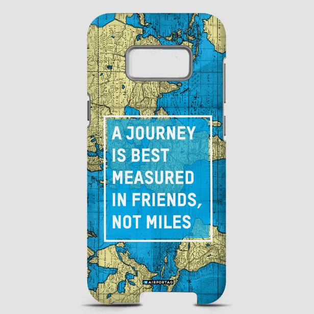 A Journey is - World Map - Phone Case