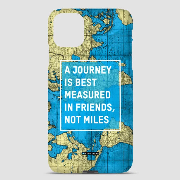 A Journey is - World Map - Phone Case