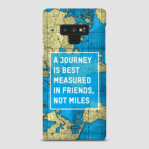 A Journey is - World Map - Phone Case