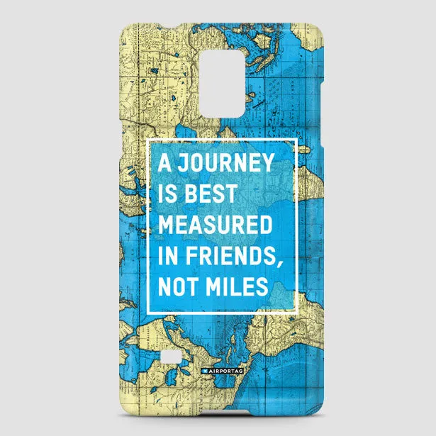 A Journey is - World Map - Phone Case