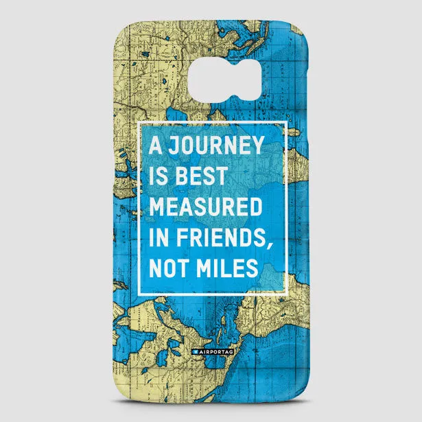 A Journey is - World Map - Phone Case