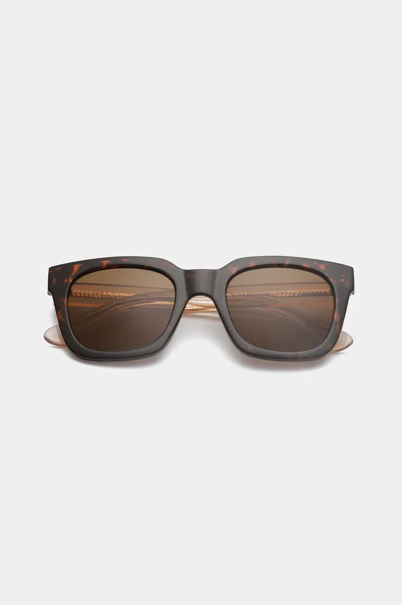 A Kjaerbede Nancy Demi Tortoise Sunglasses