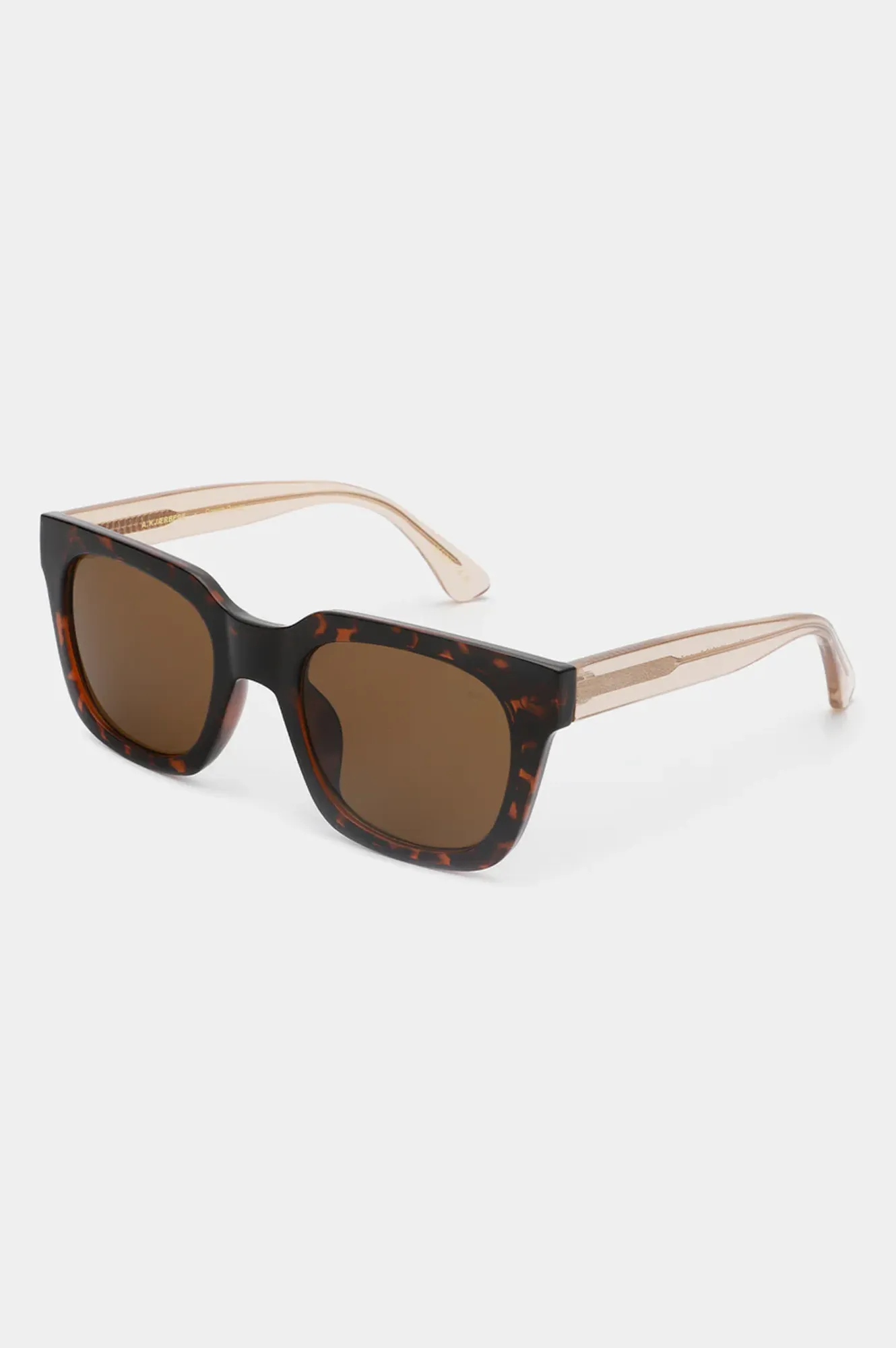 A Kjaerbede Nancy Demi Tortoise Sunglasses