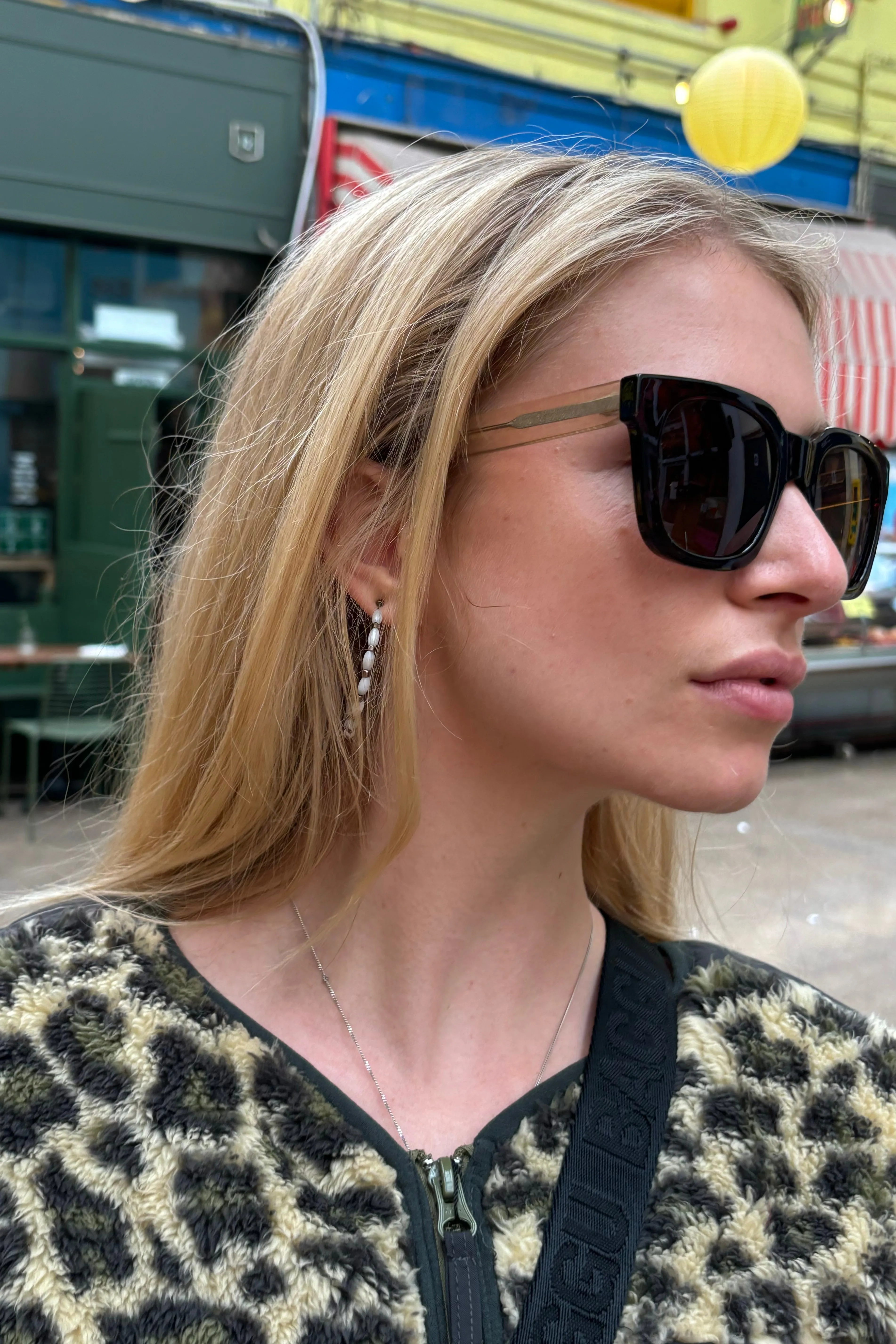 A Kjaerbede Nancy Demi Tortoise Sunglasses
