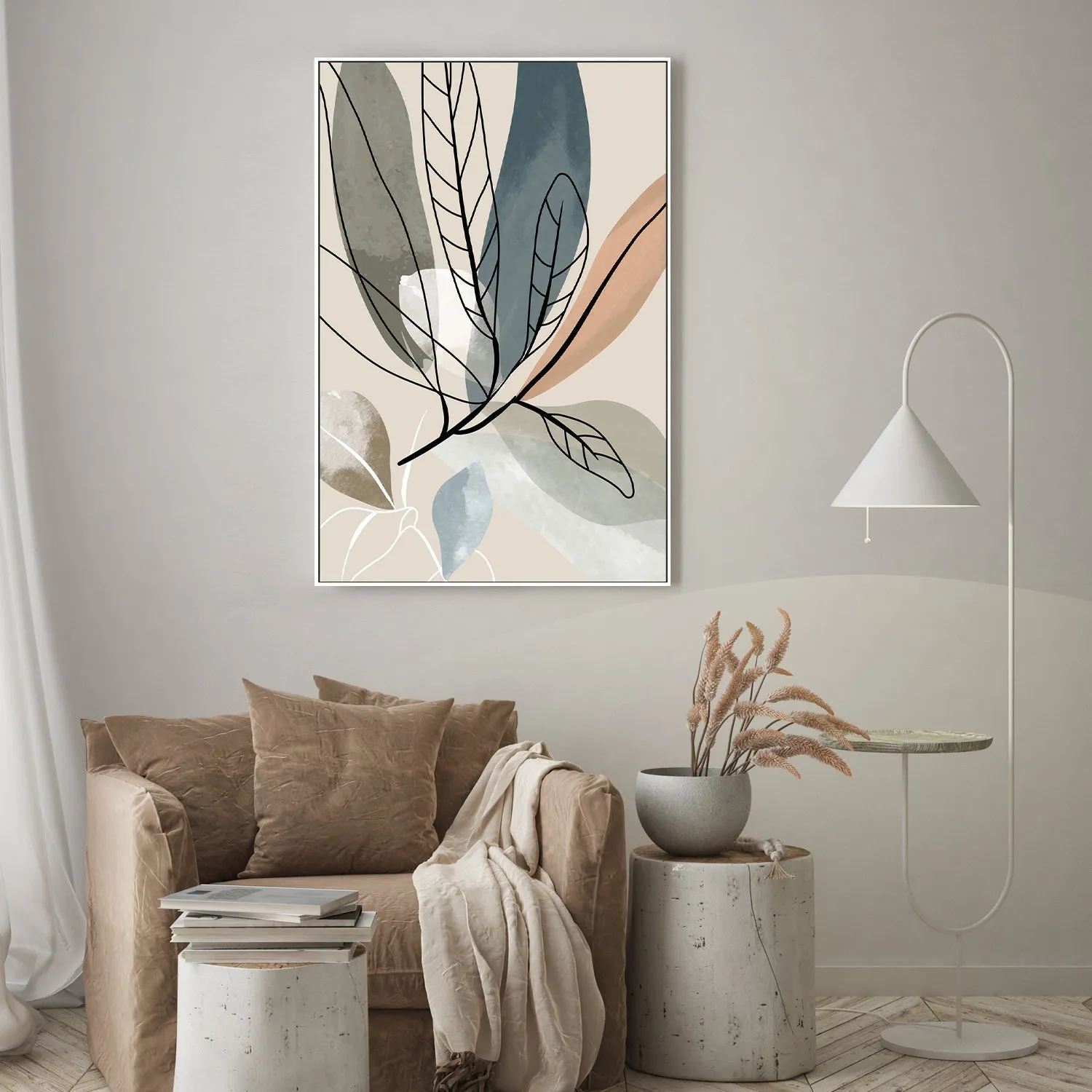 Abstract Autumn Leaves, Style B