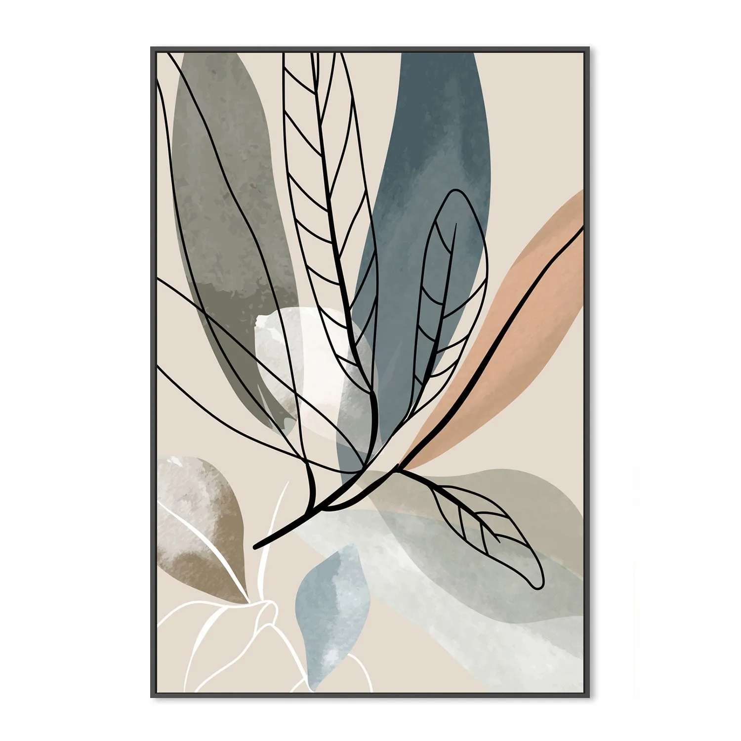Abstract Autumn Leaves, Style B