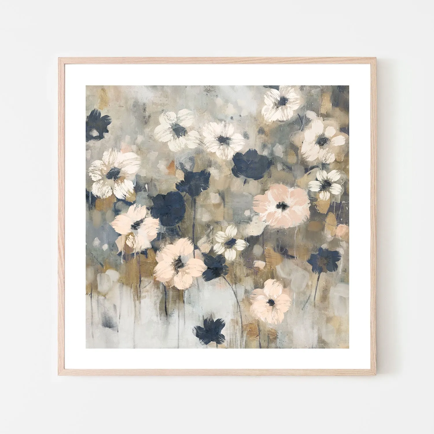 Abstracted Florals, Style A , By Nina Blue