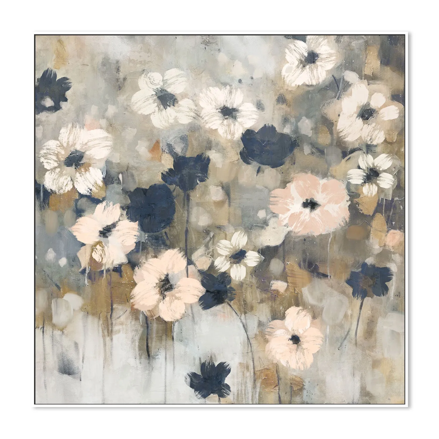 Abstracted Florals, Style A , By Nina Blue