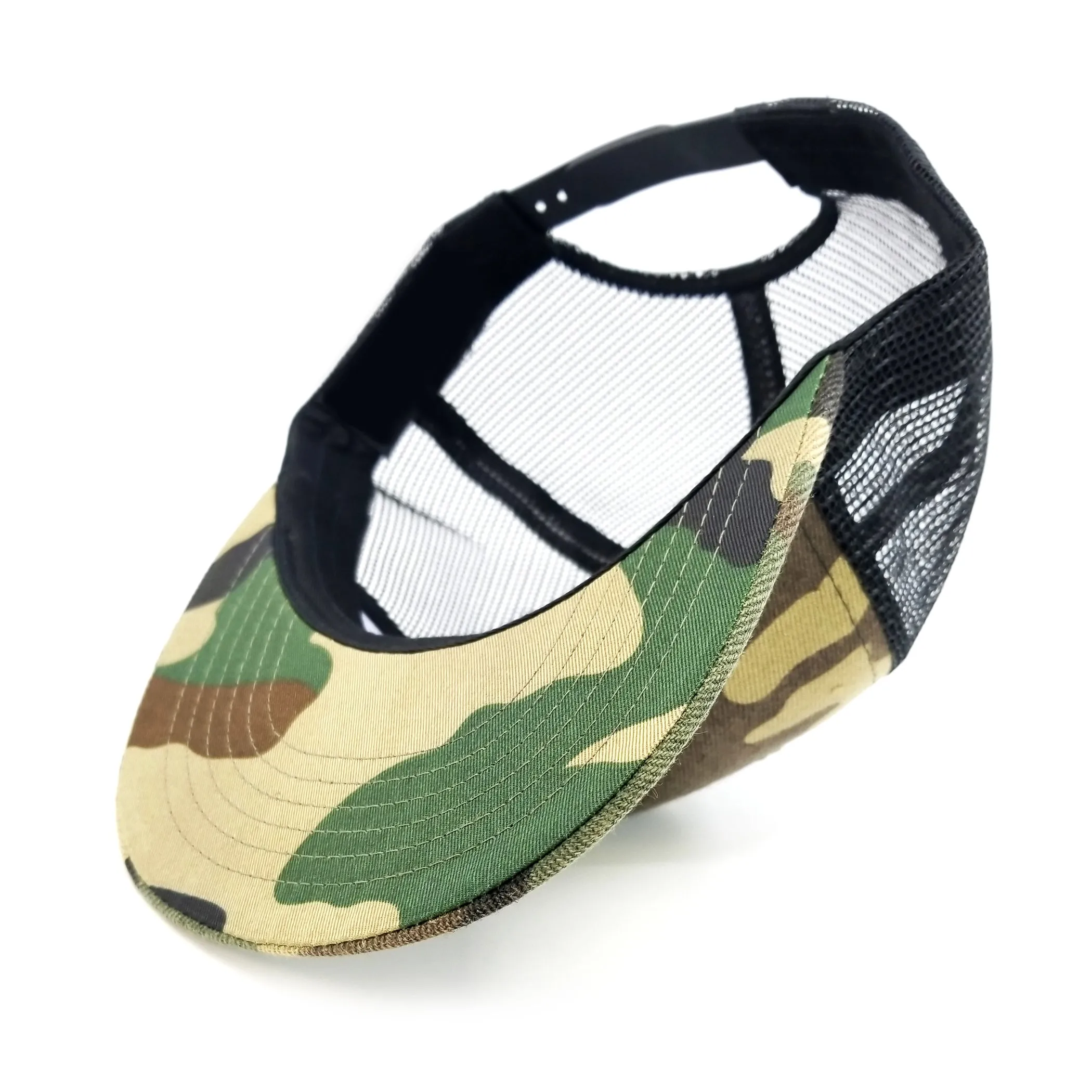 Academy Fits Camo Mesh Trucker Hat Snapback 1013C