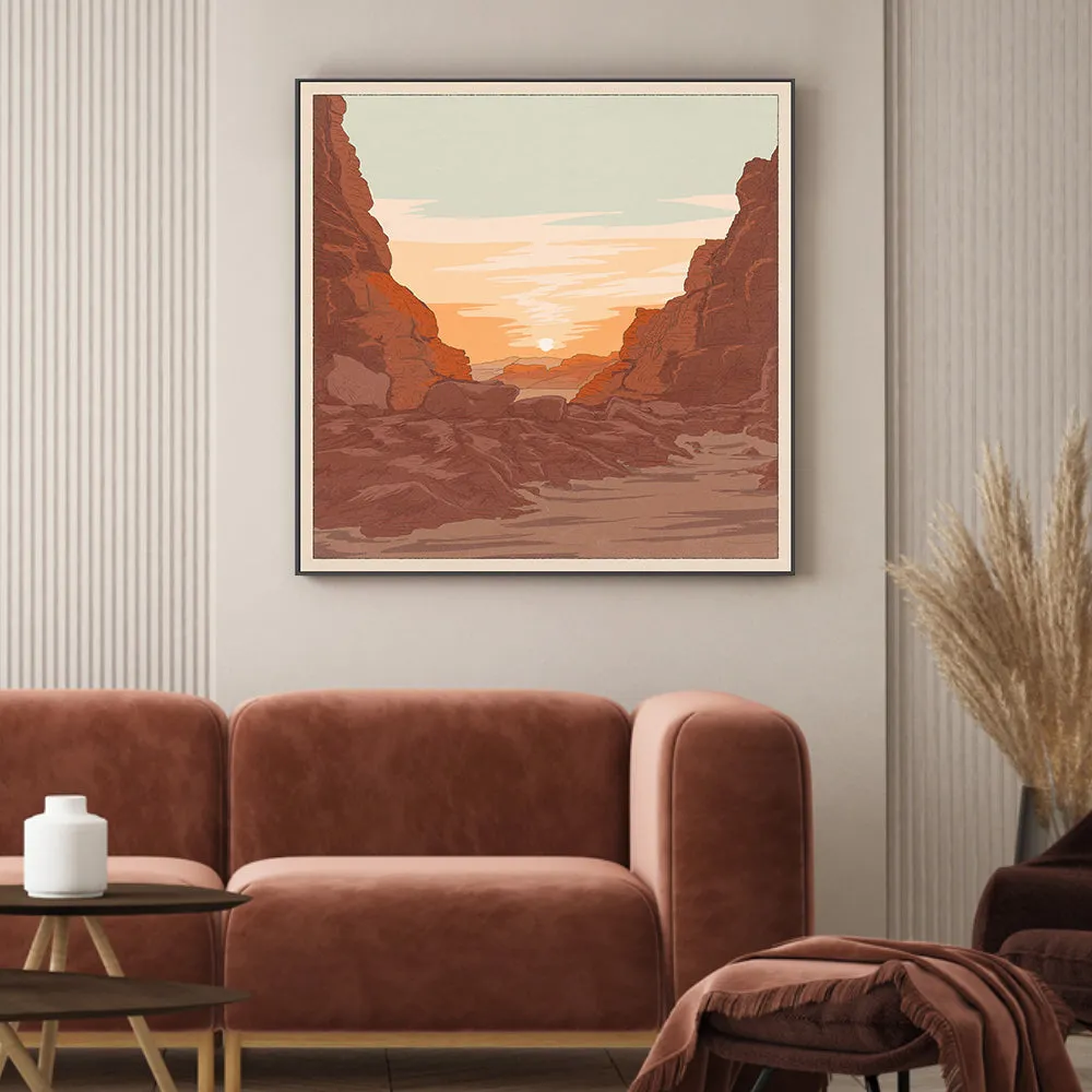 Aeolian Sunrise , By Cai & Jo
