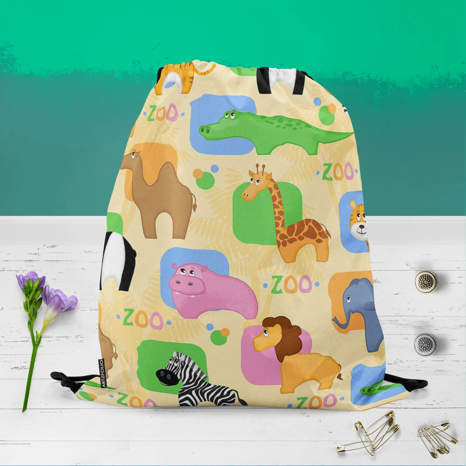 African Animals D1 Backpack for Students | College & Travel Bag