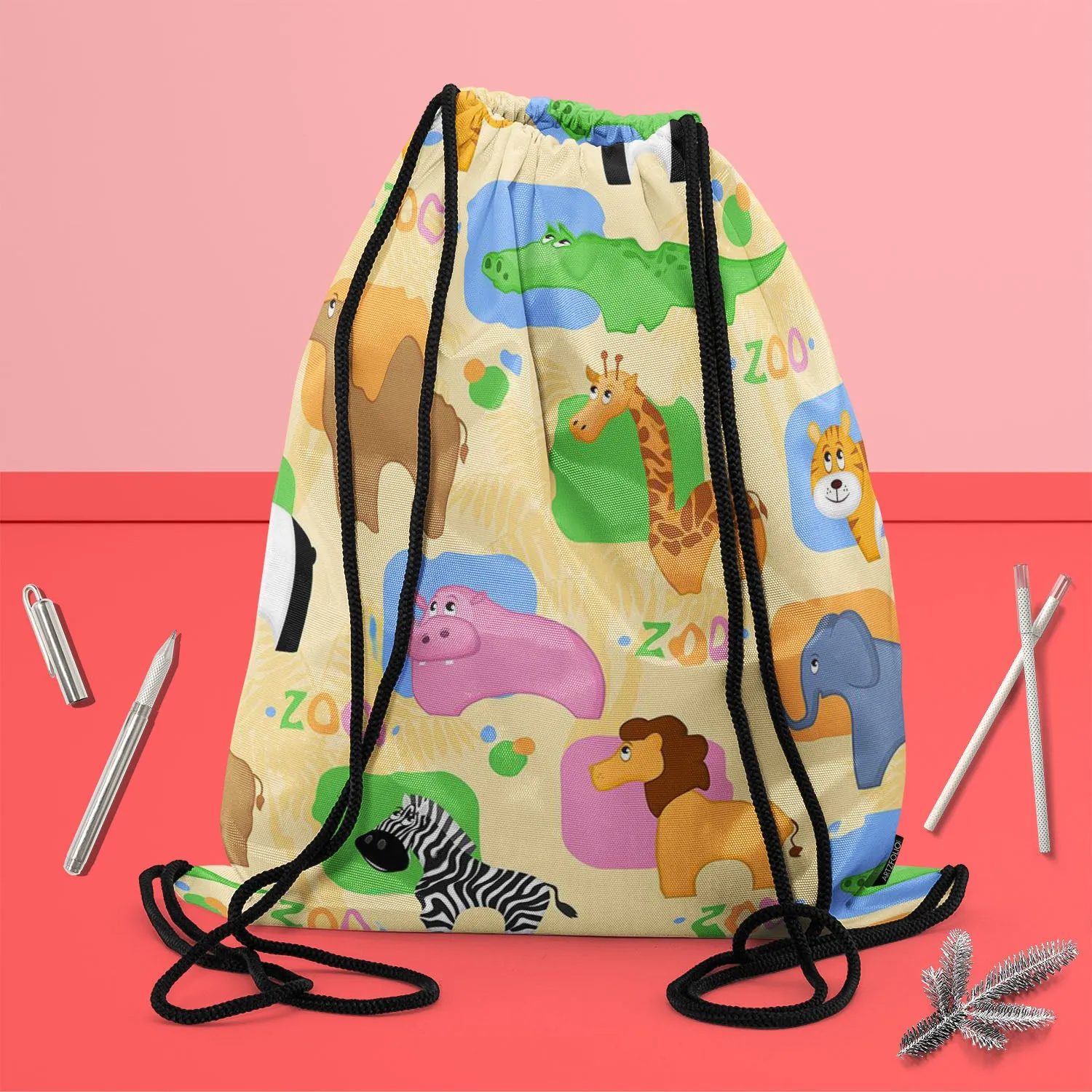 African Animals D1 Backpack for Students | College & Travel Bag