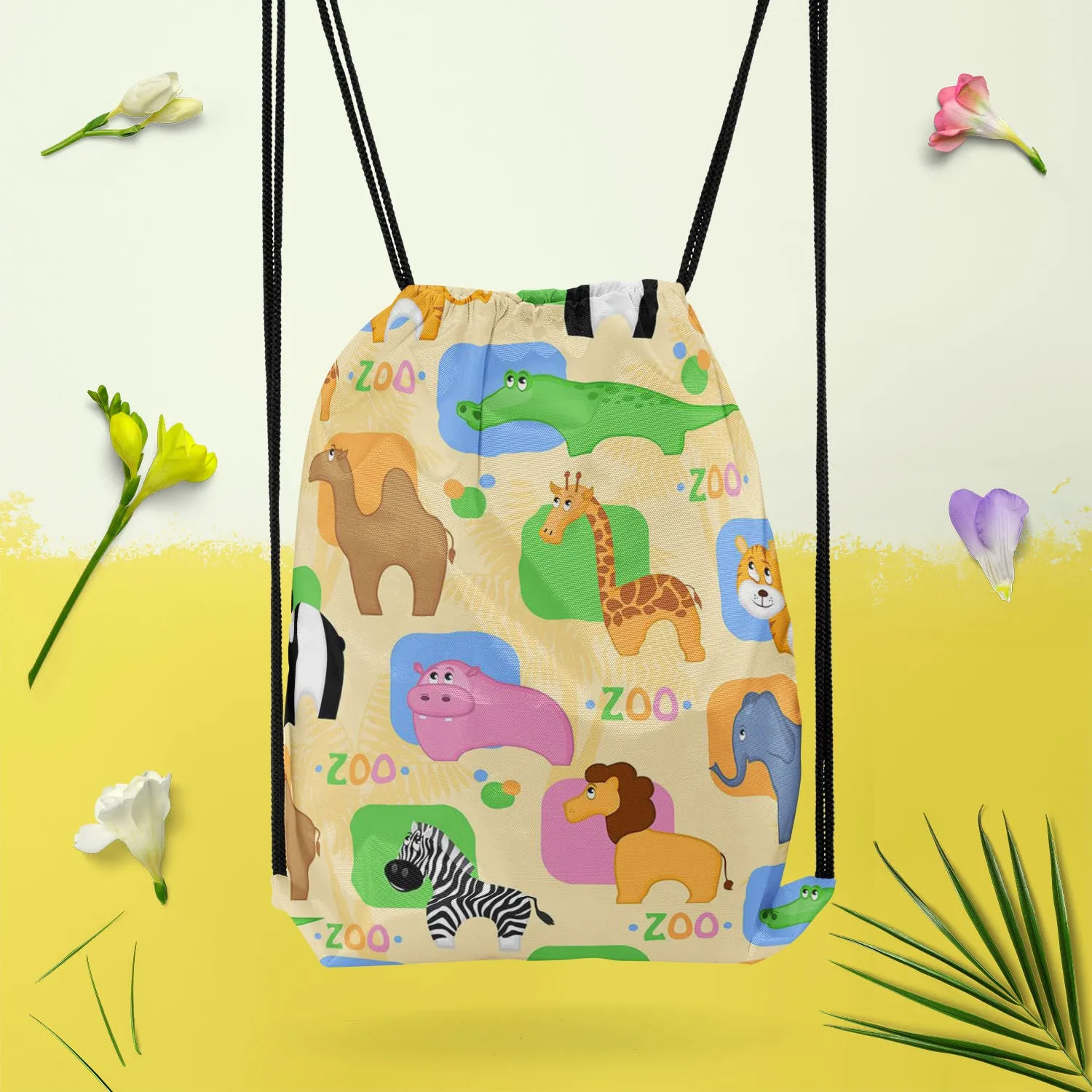 African Animals D1 Backpack for Students | College & Travel Bag
