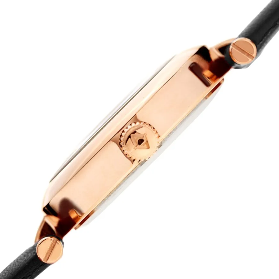 Akribos Xxiv Quartz Black Dial Ladies Watch AK1044BKR