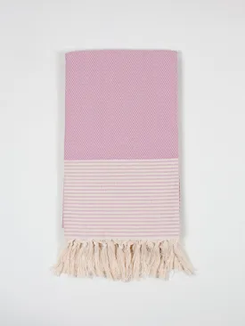 Amalfi Hammam Towel, Vintage Pink
