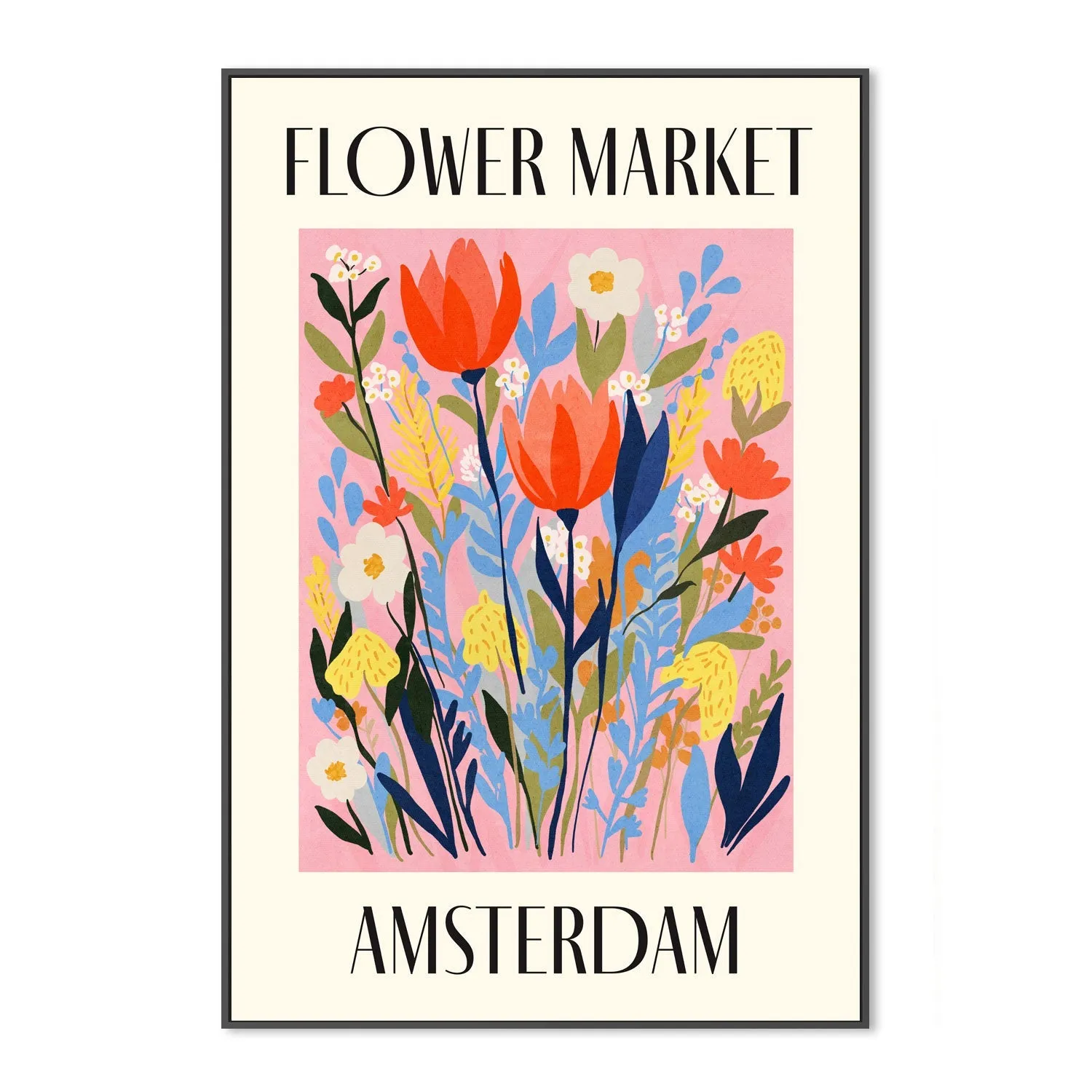 Amsterdam Flower Market , By Lia Nell