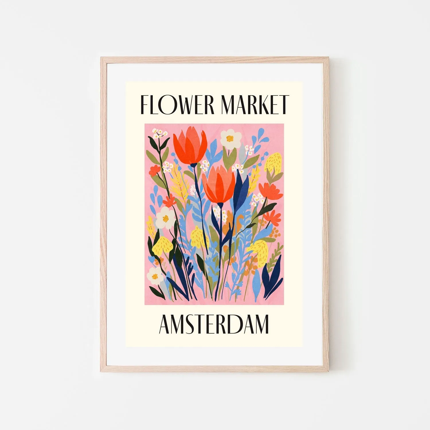Amsterdam Flower Market , By Lia Nell