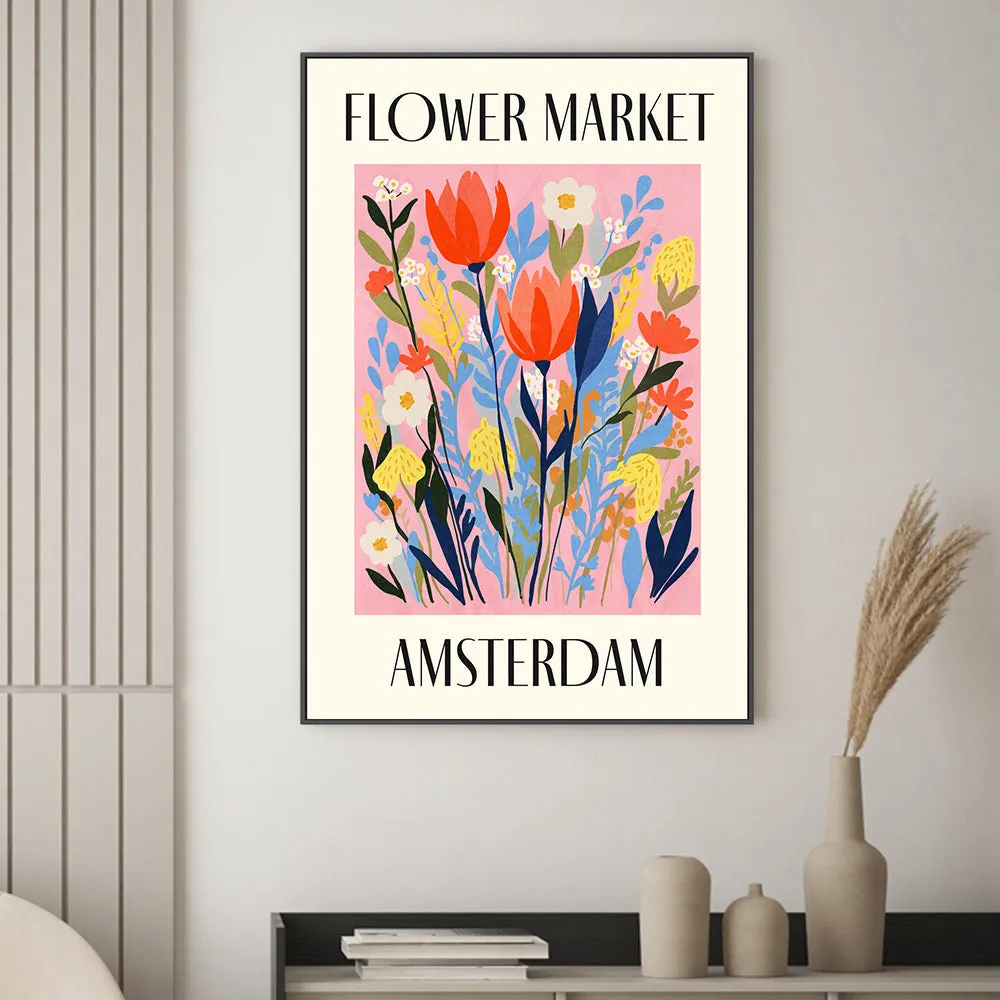 Amsterdam Flower Market , By Lia Nell