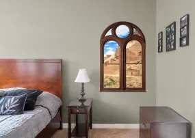 Ancient World: Tibet Details Instant Windows        -   Removable Wall   Adhesive Decal