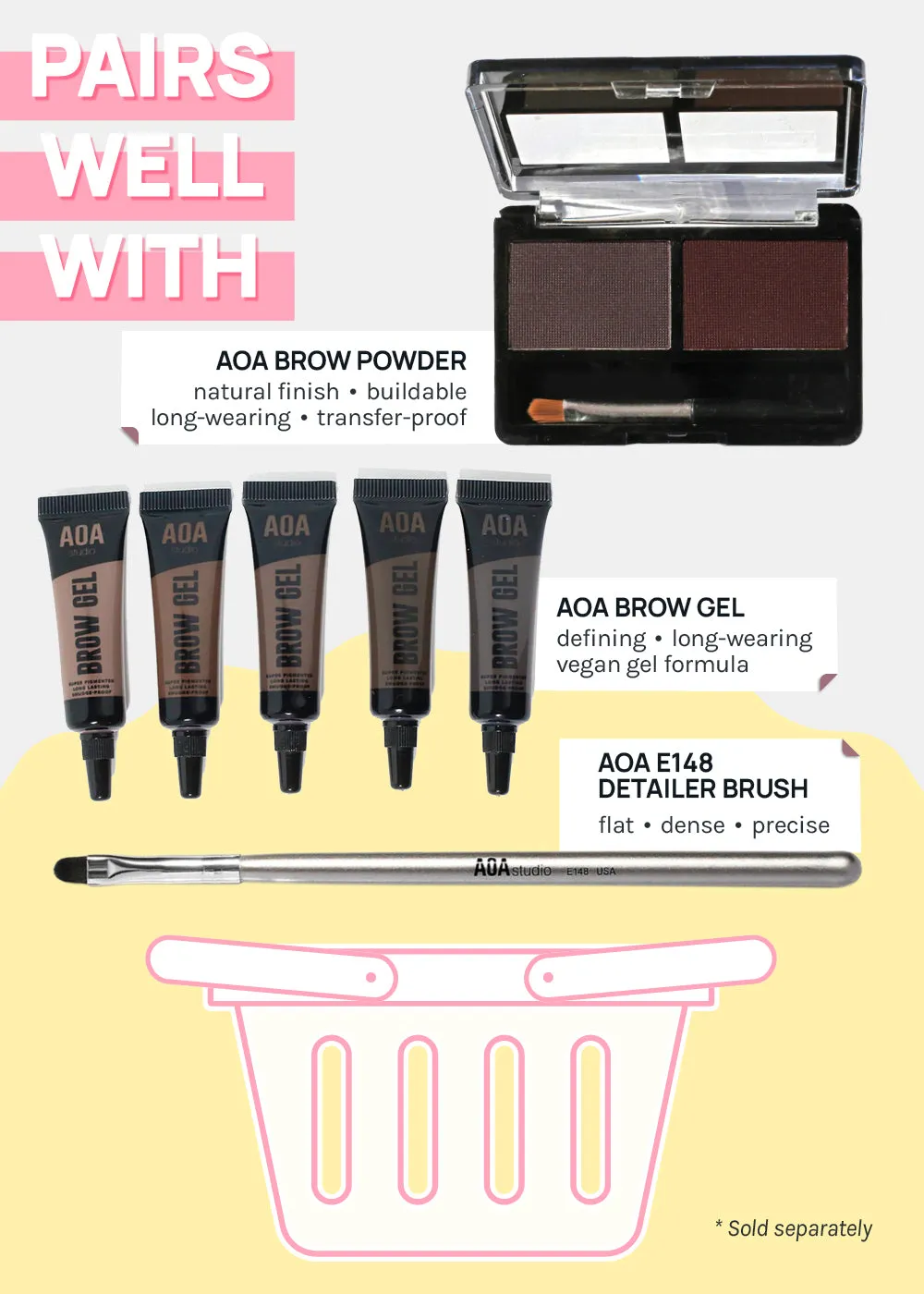 AOA Eyebrow Templates