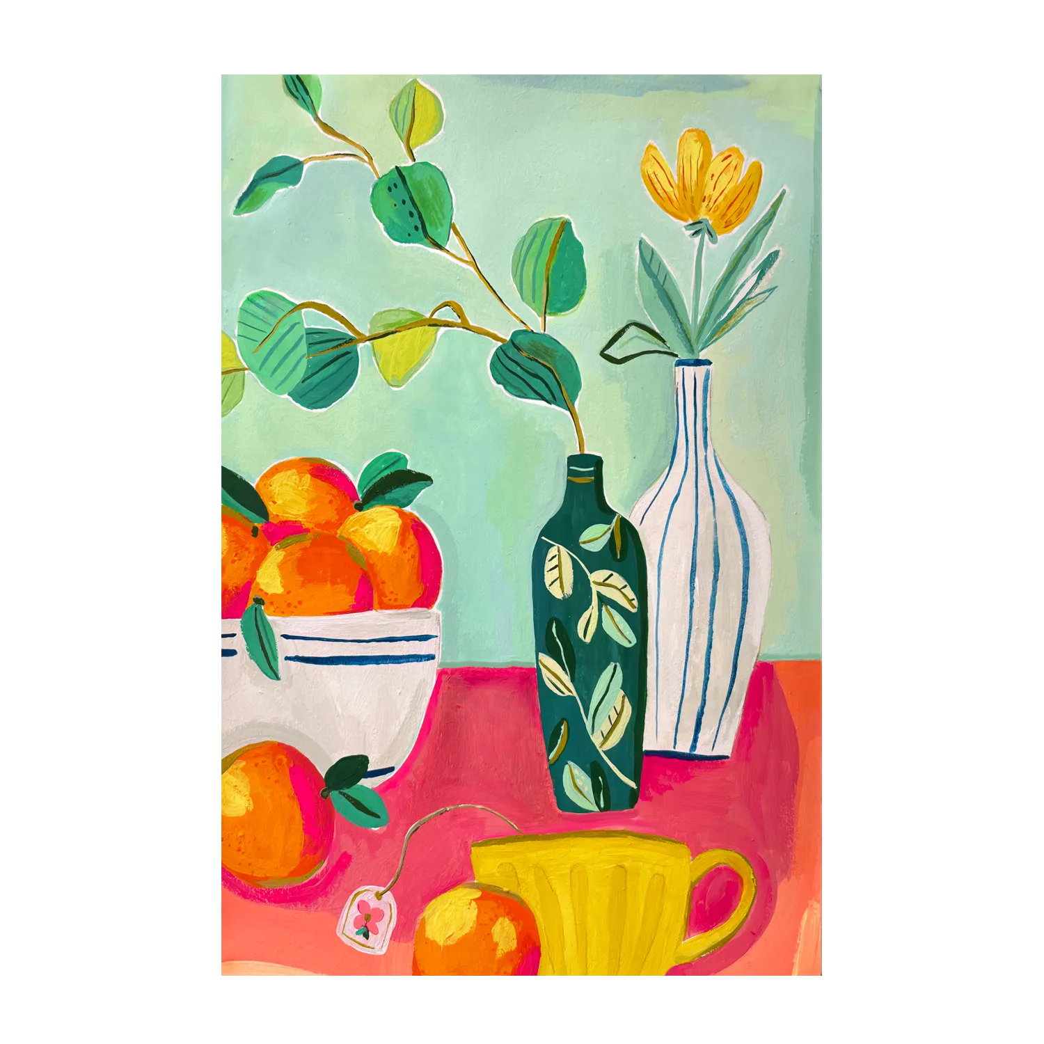 April Still Life , By Kelly Angelovic