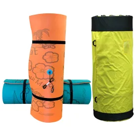 Aqua Lily Pad 20 Ft Maui Water Playground Floating Foam Island Mat & Storage Bag