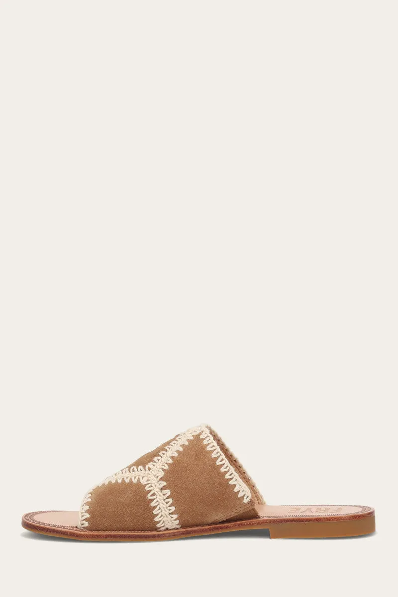 Ava Handmade Crochet Slide Sandals