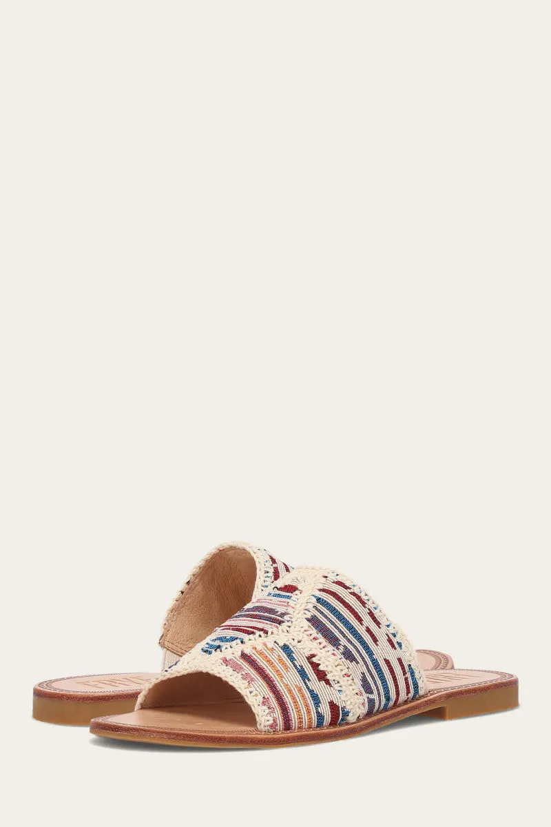 Ava Handmade Crochet Slide Sandals