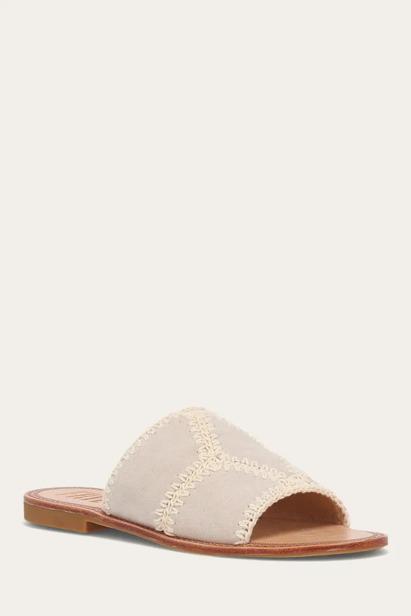 Ava Handmade Crochet Slide Sandals