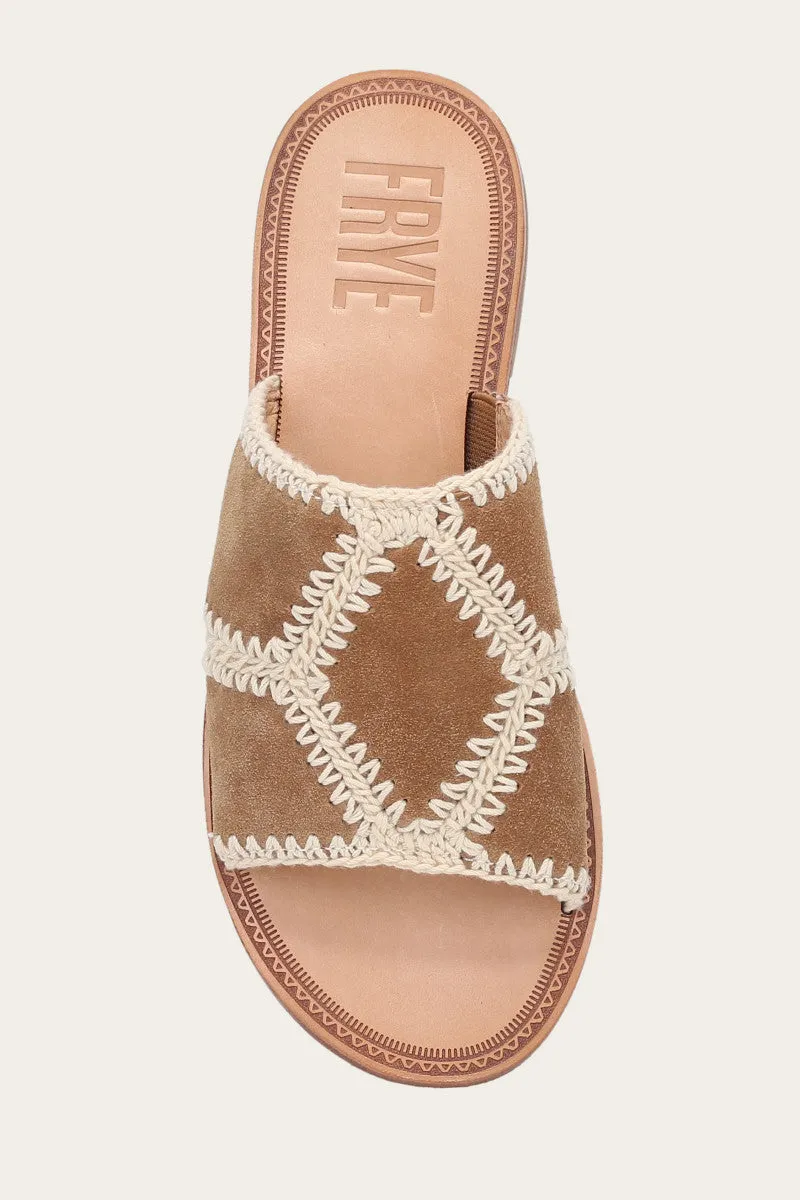 Ava Handmade Crochet Slide Sandals