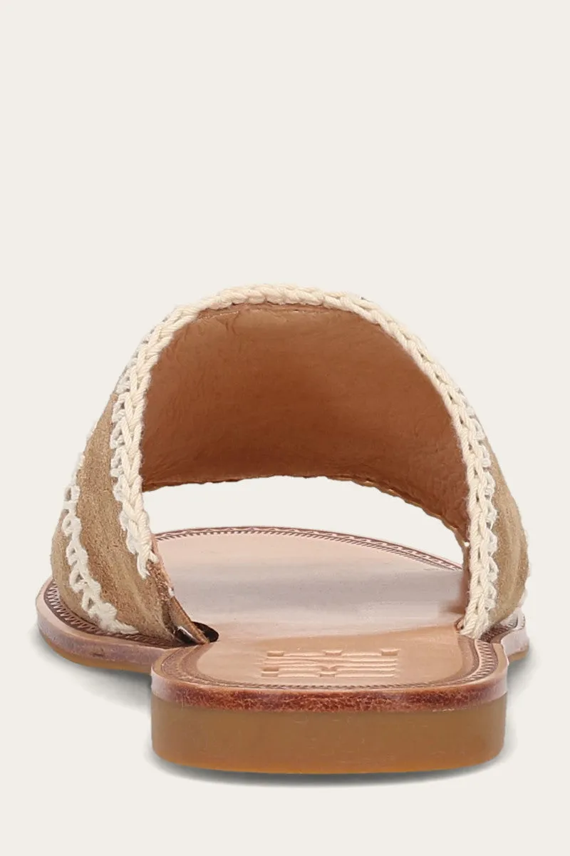 Ava Handmade Crochet Slide Sandals