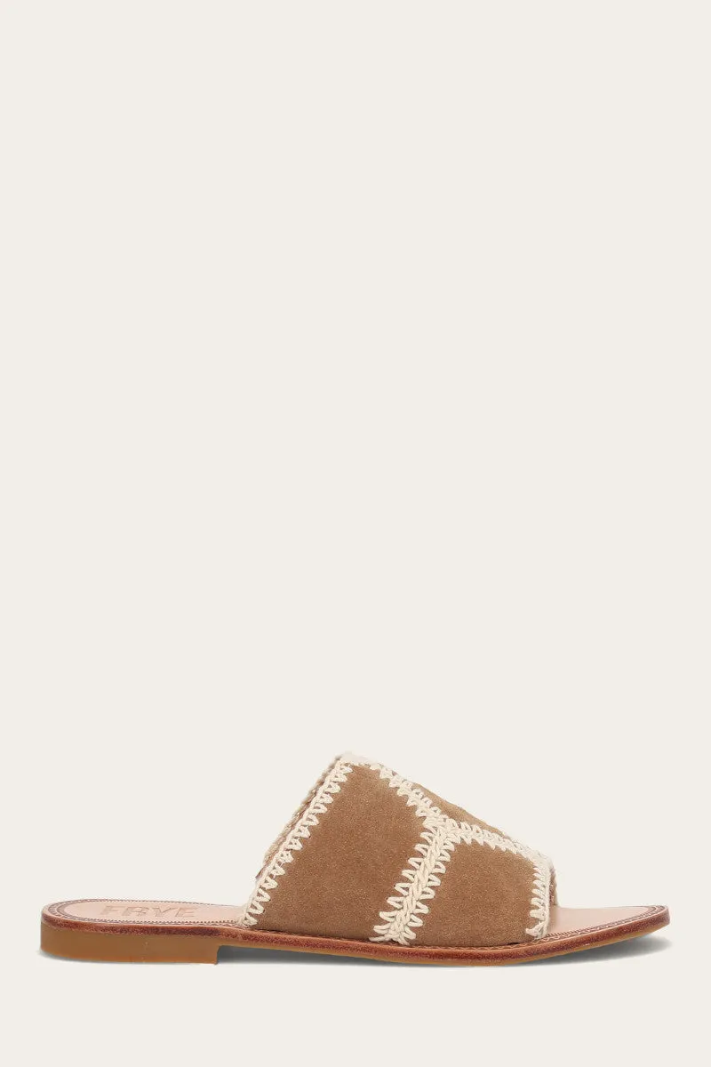Ava Handmade Crochet Slide Sandals