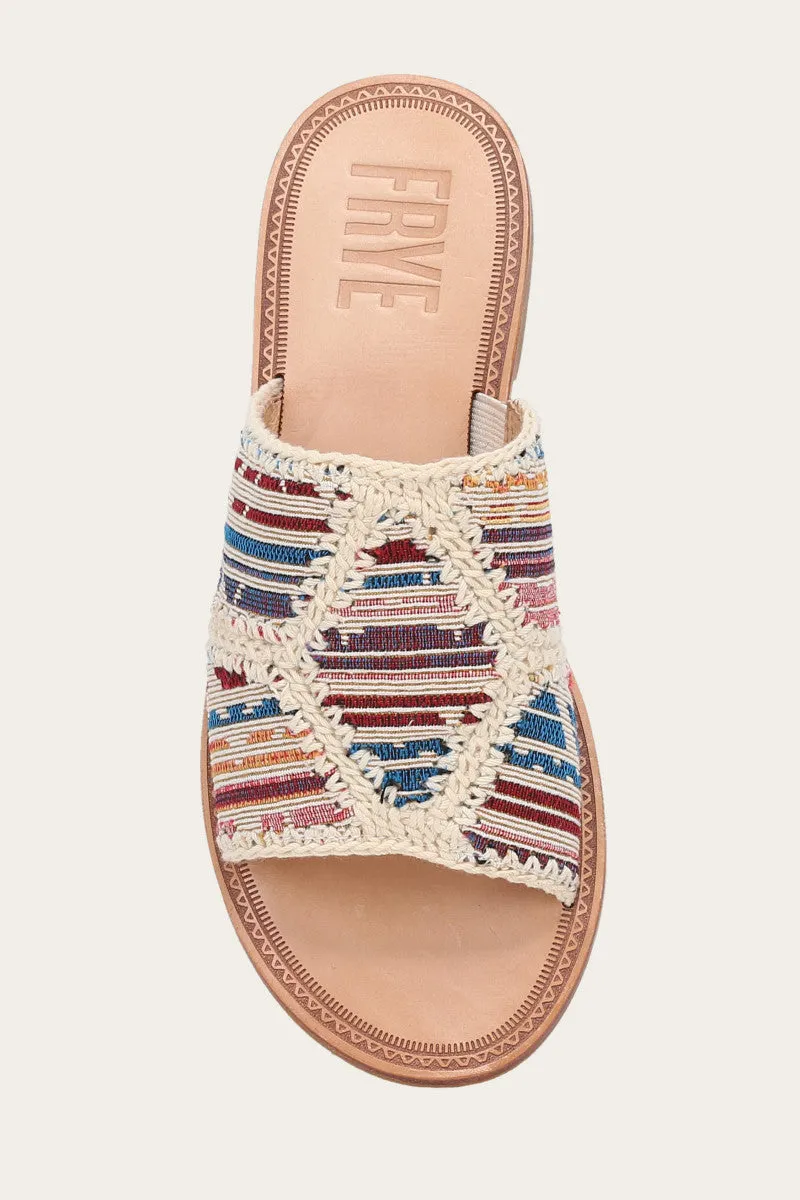 Ava Handmade Crochet Slide Sandals