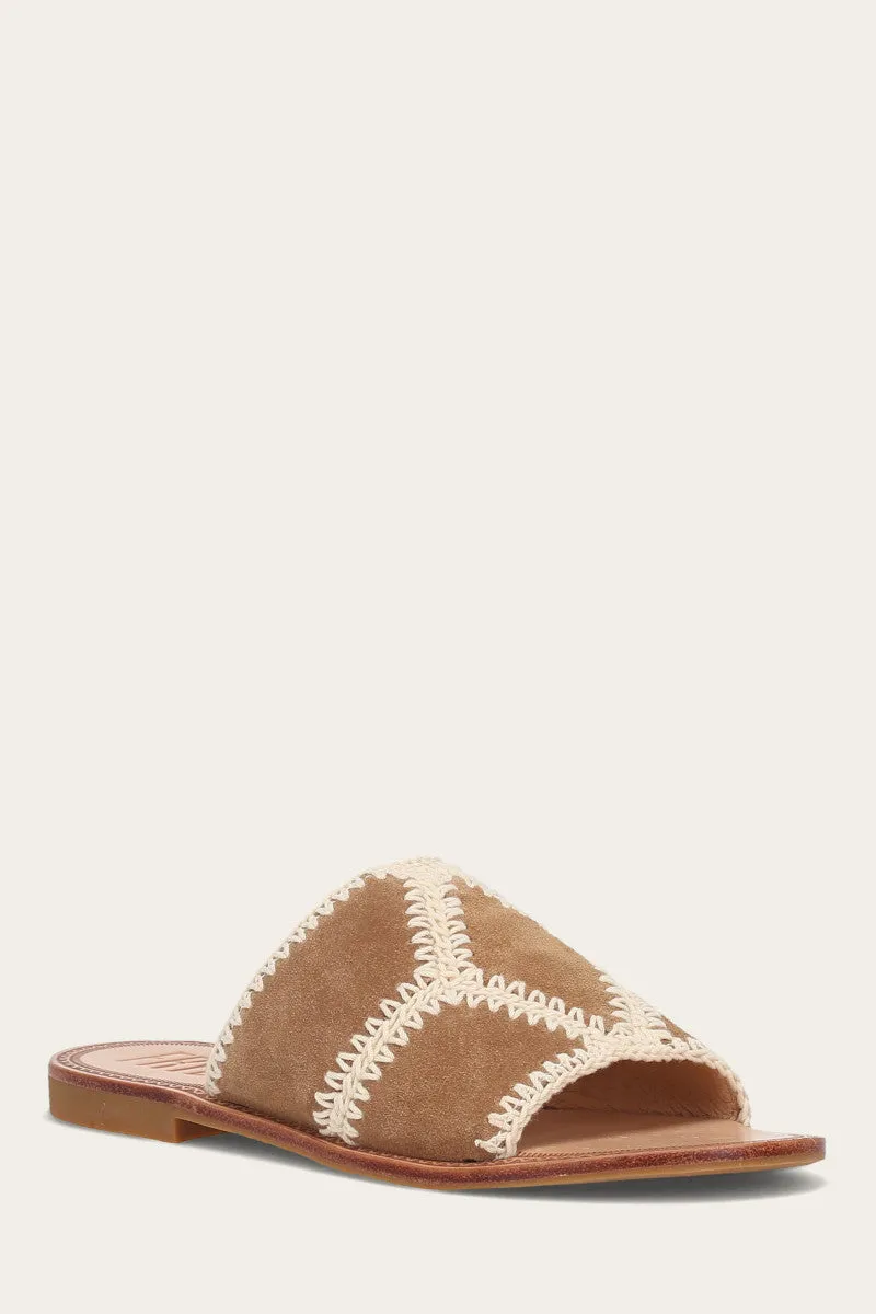 Ava Handmade Crochet Slide Sandals