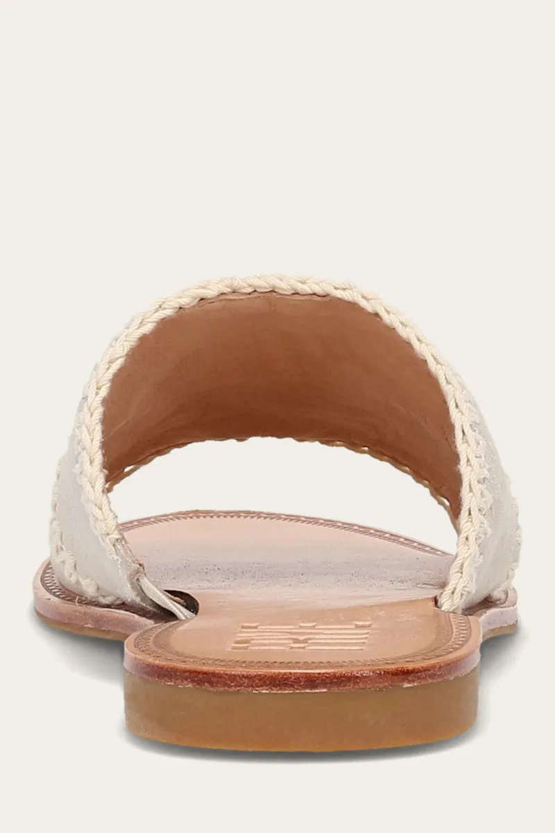 Ava Handmade Crochet Slide Sandals