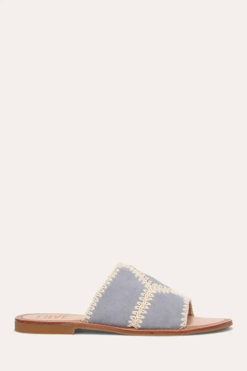 Ava Handmade Crochet Slide Sandals