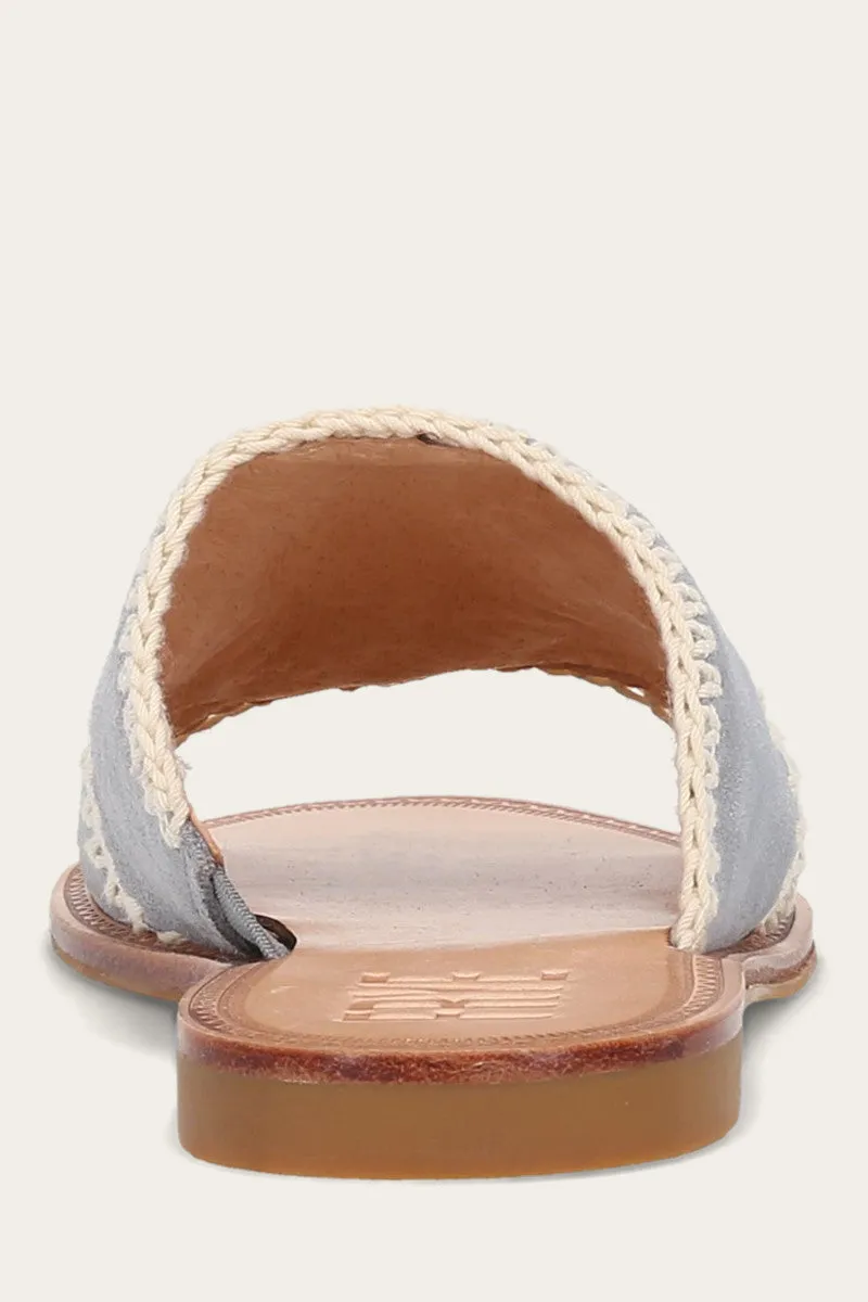 Ava Handmade Crochet Slide Sandals