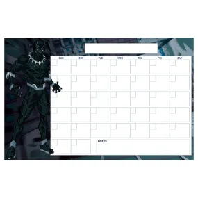 Avengers: BLACK PANTHER Blank Calendar Dry Erase        - Officially Licensed Marvel Removable     Adhesive Decal