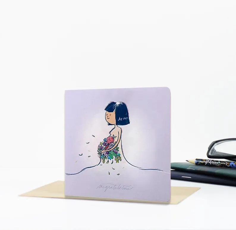 Baby On The Way Premium Card