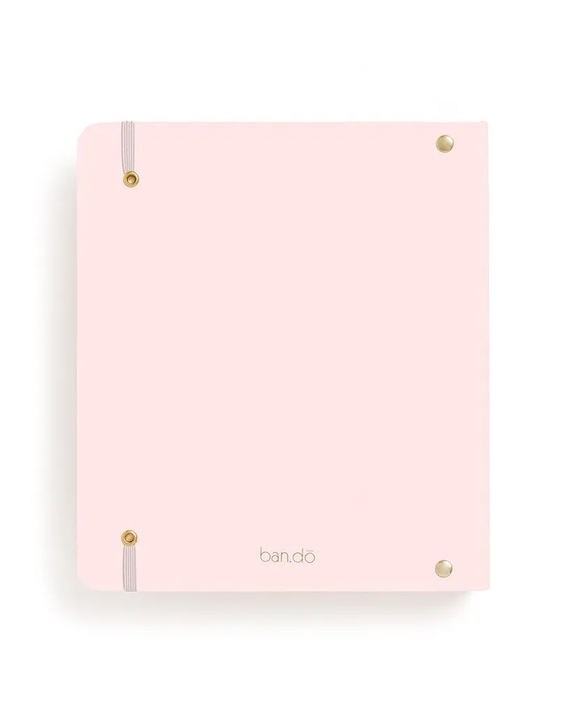 Ban.do - Travel Hard Cover 3-Ring Binder Planner - I'm Outta Here